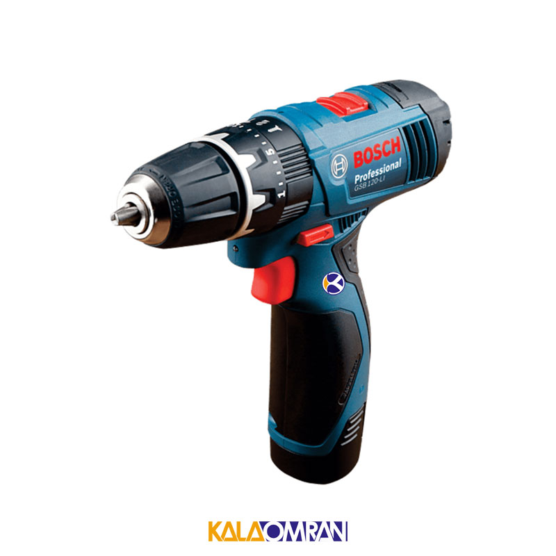 دریل پیچ گوشتی چکشی شارژی مدل GSB 120-LI بوش