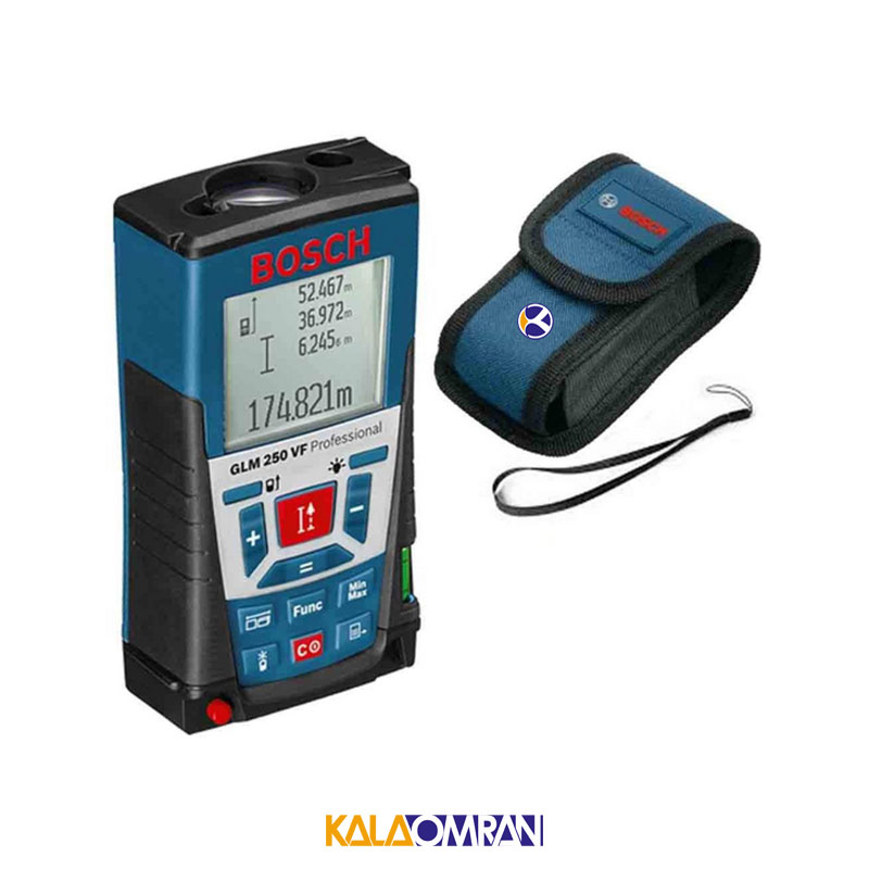 متر لیزری مدل GLM 250 VF + Bt 150 بوش