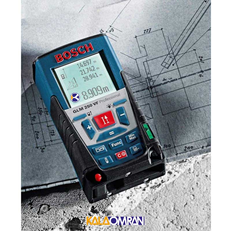 متر لیزری مدل GLM 250 VF + Bt 150 بوش