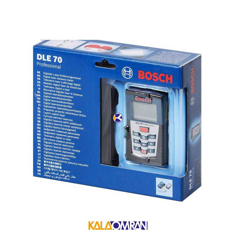 متر لیزری مدل DLE 70 Professional بوش