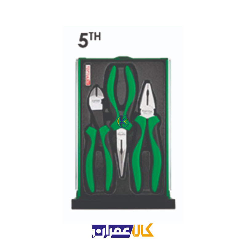 جعبه ابزار رومیزی 9 کشو 186 پارچه مدل GCBZ186A تاپ تول Toptul