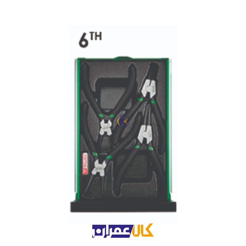 جعبه ابزار رومیزی 9 کشو 186 پارچه مدل GCBZ186A تاپ تول Toptul