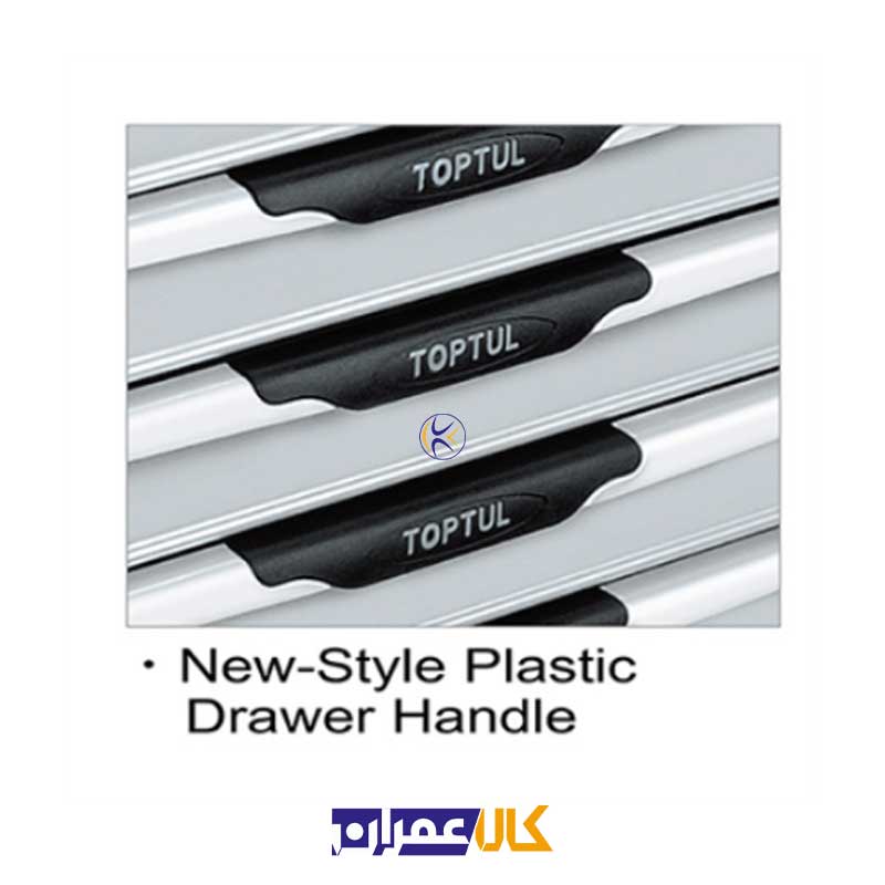 جعبه ابزار 7 کشو چرخ دار (قرمز) بدون ابزار مدل TCAC0702 تاپ تول Toptul