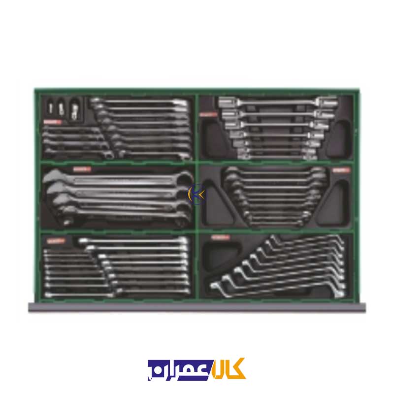 جعبه ابزار 8 کشوئی چرخ دار مدل GT-36001 تاپ تول Toptul