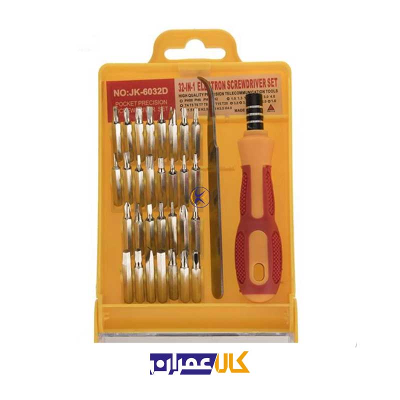 مجموعه 32 عددی پیچ گوشتی موبایلی Hoshe مدل JK-6032D
