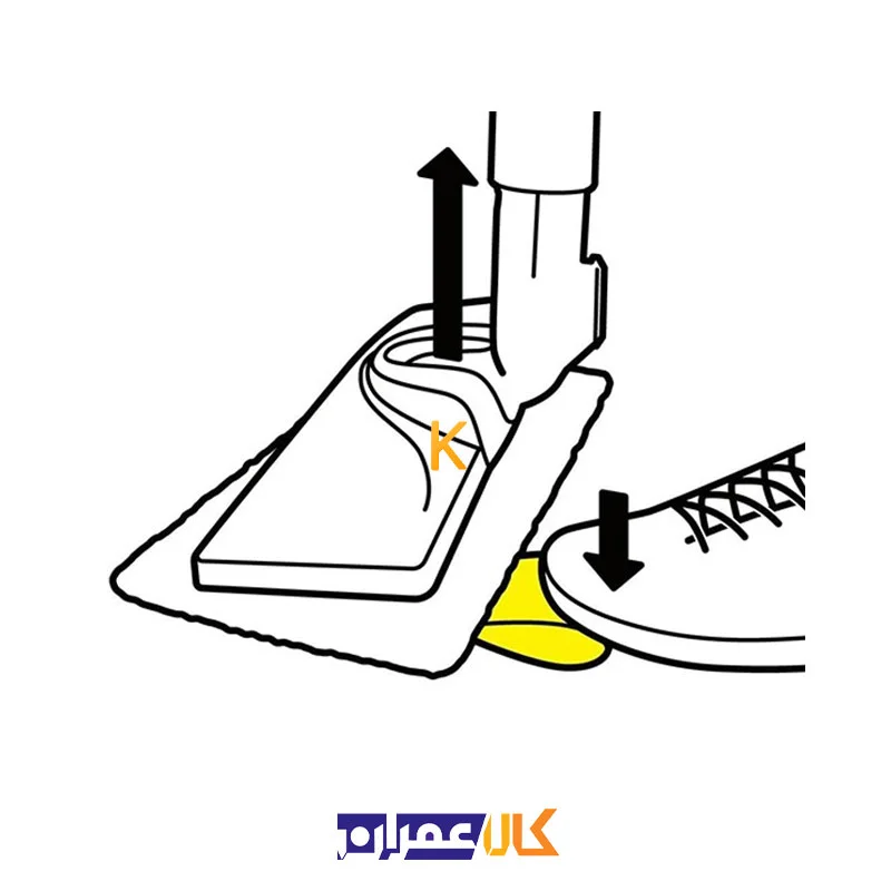 نازل پارویی با حوله بخارشوی سری EasyFix کارچر