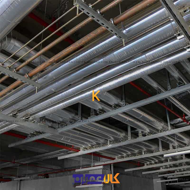 بست روکش دار دو پیچ ¼ 1 ″ GSP