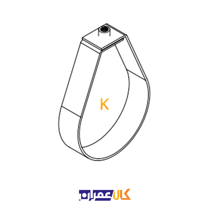 بست اسپرینکلر روکش دار ½2″ GSP