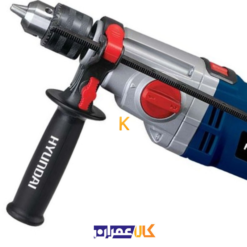 دریل چکشی گیربکسی مدل HP1013 هیوندای