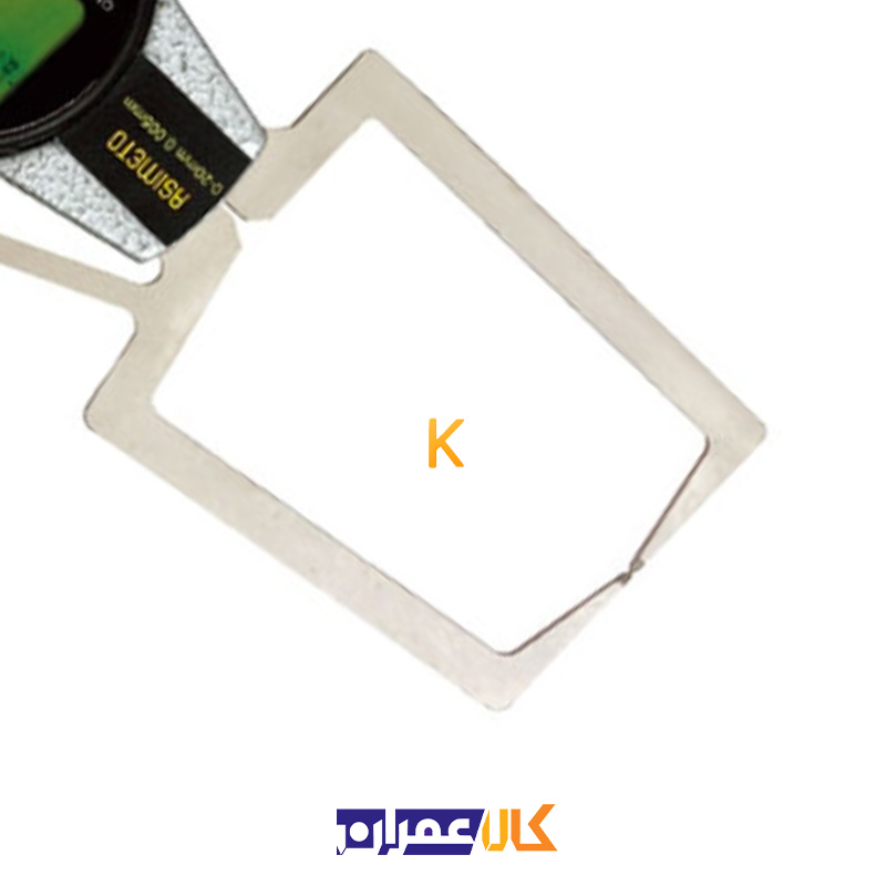 پرگار خارج سنج دیجیتال سری 404 آسیمتو