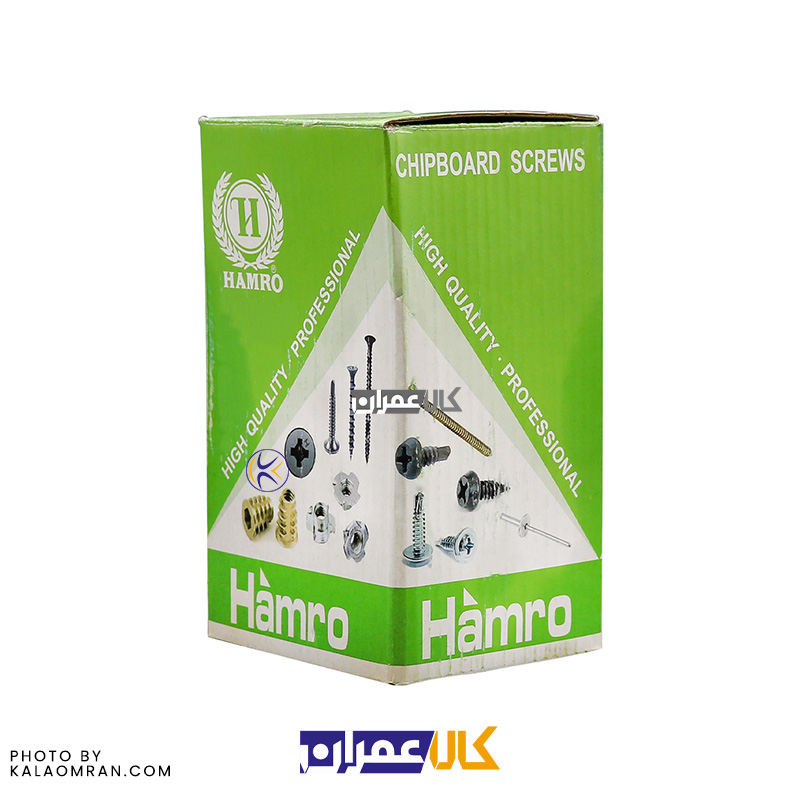 پیچ کناف 3.5 ساده 35-3/5 TN هَمرو - Hamro