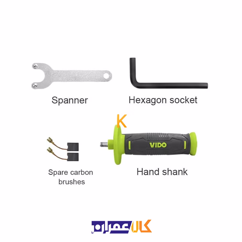 مینی فرز 750 وات مدل WD010580750 ویدو