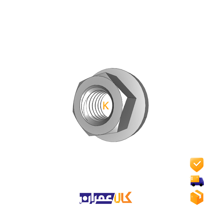 مهره واشر دار سایز 20 میلی متر