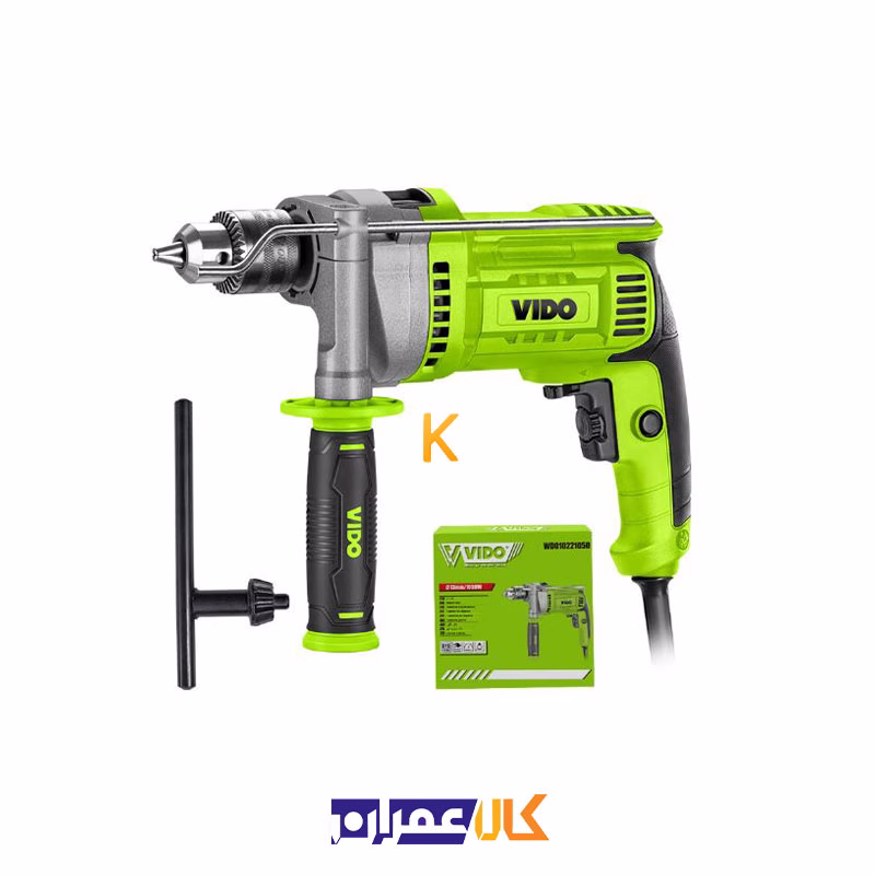 دریل چکشی گیربکسی 1050 وات مدل WD010221050 ویدو