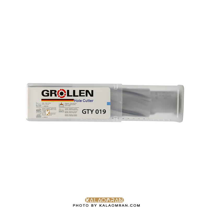 مته گردبر سر الماسه TCT سایز 19 گرولن