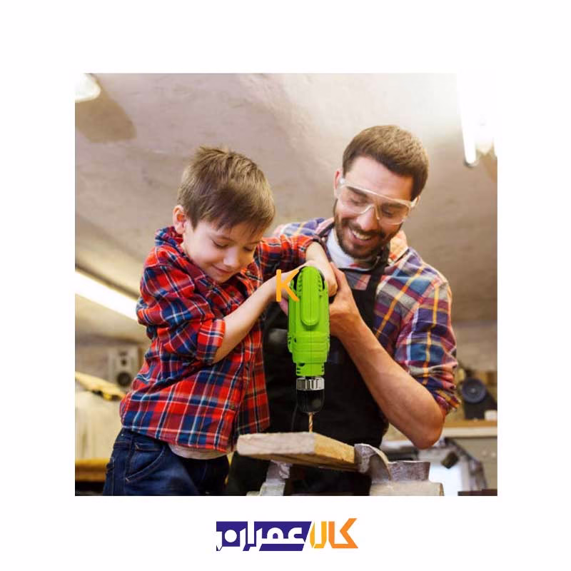 دریل برقی اتوماتیک 450 وات مدل WD010130450 ویدو