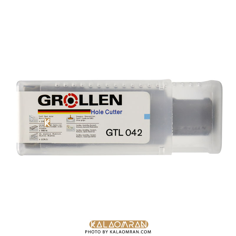 مته گردبر سر الماسه TCT سایز 42 گرولن