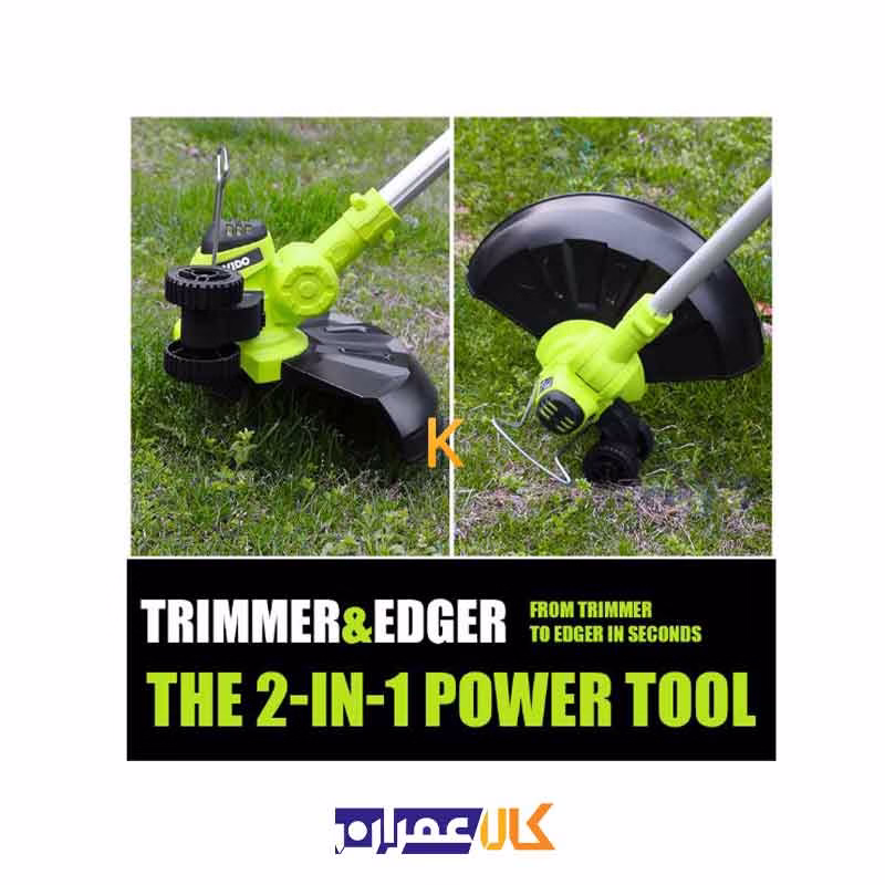 علف زن شارژی 18 ولت 2 آمپر مدل WD043010180 ویدو