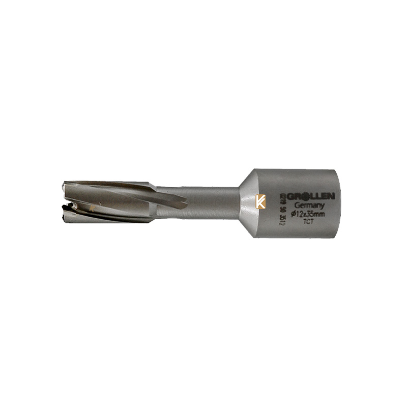 مته گردبر سر الماسه TCT سایز 12 گرولن