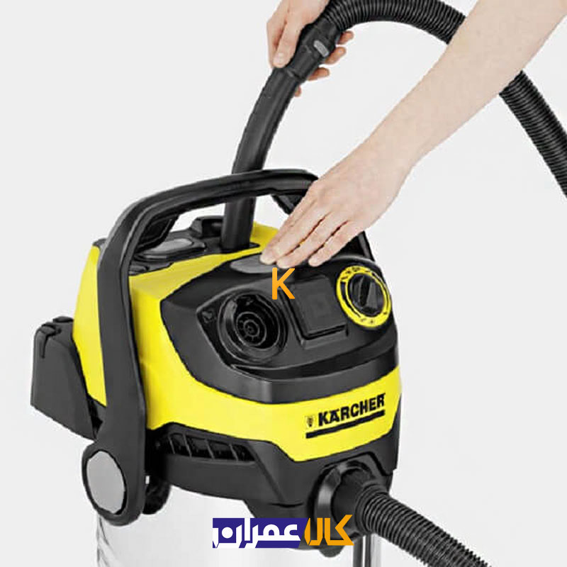جارو برقی صنعتی آب و خاک مدل WD 6 P Premium کارچر