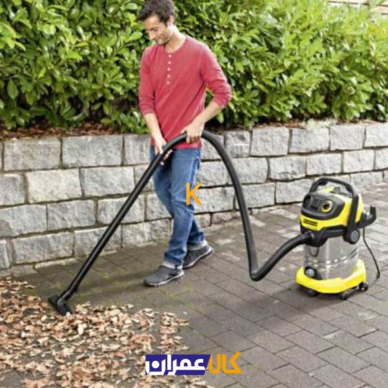 جارو برقی صنعتی آب و خاک مدل WD 6 P Premium کارچر