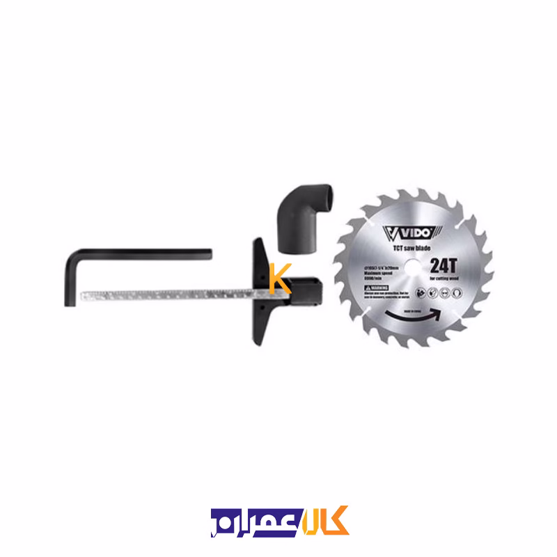 مینی اره گردبر شارژی 18 ولت مدل WD 041220180 ویدو