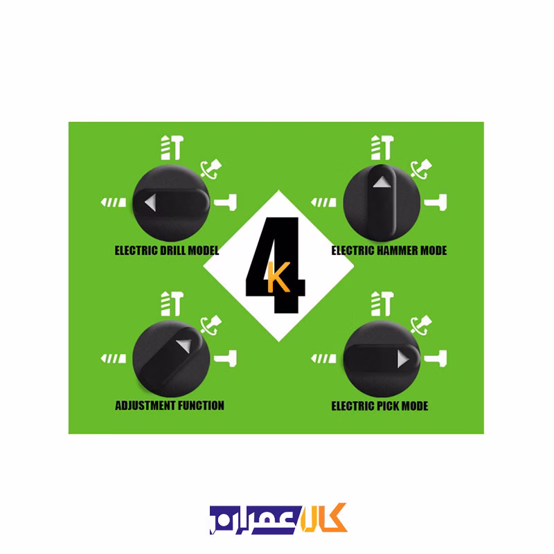 دریل بتن کن شارژی 21 ولت WD041310210 ویدو