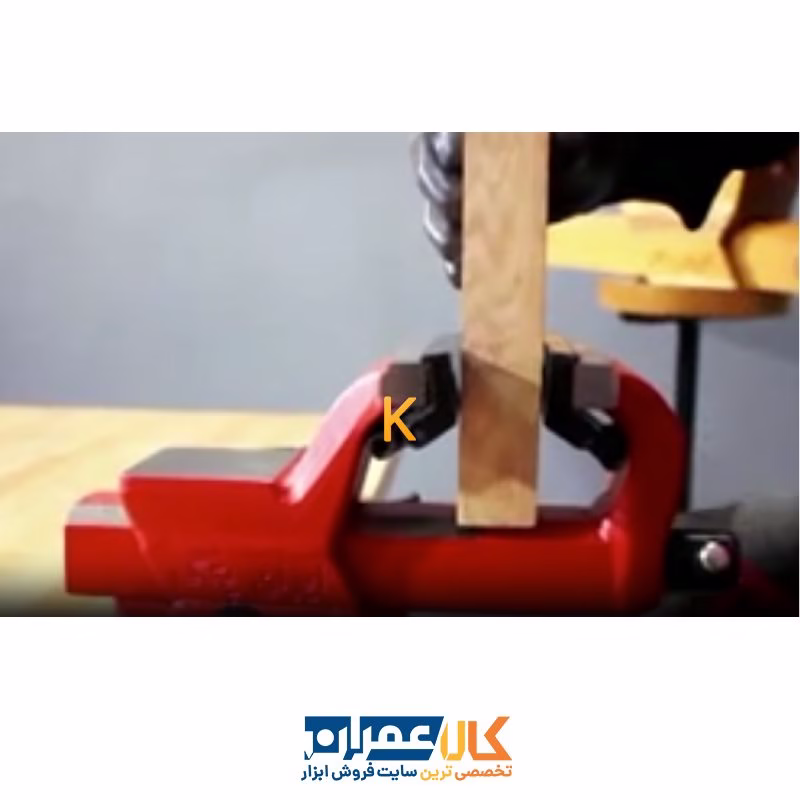 فک پلاستیکی گیره رومیزی ایران پتک