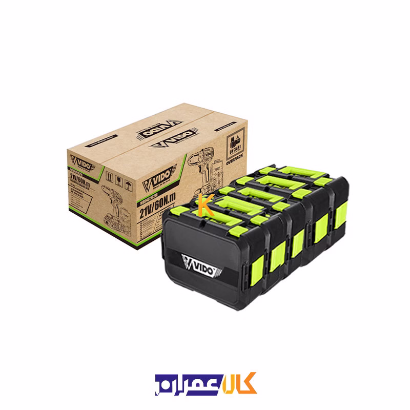 دریل شارژی چکشی 21 ولت مدل WD040210210 ویدو