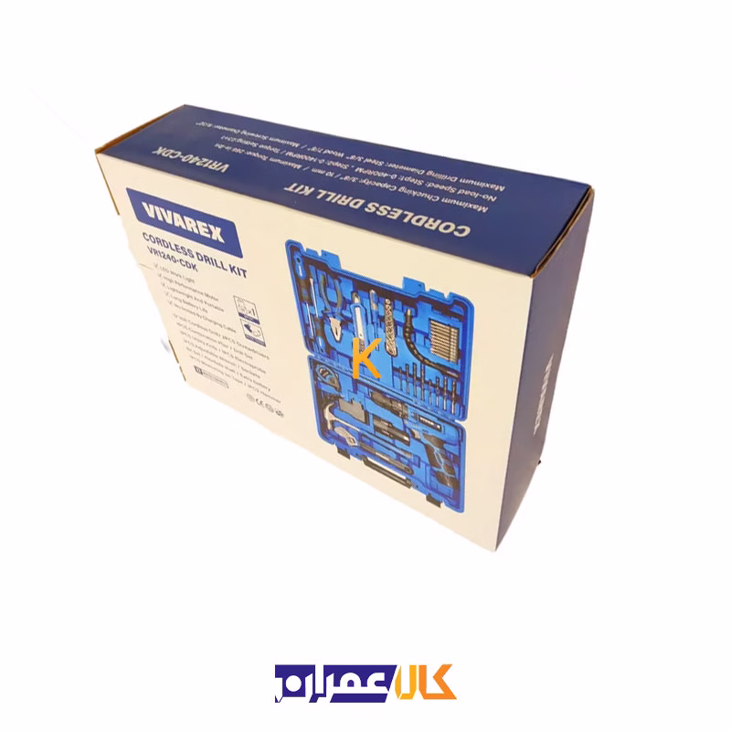 کیت 40 پارچه دریل شارژی 12 ولت مدل VR1240-CDK ویوارکس
