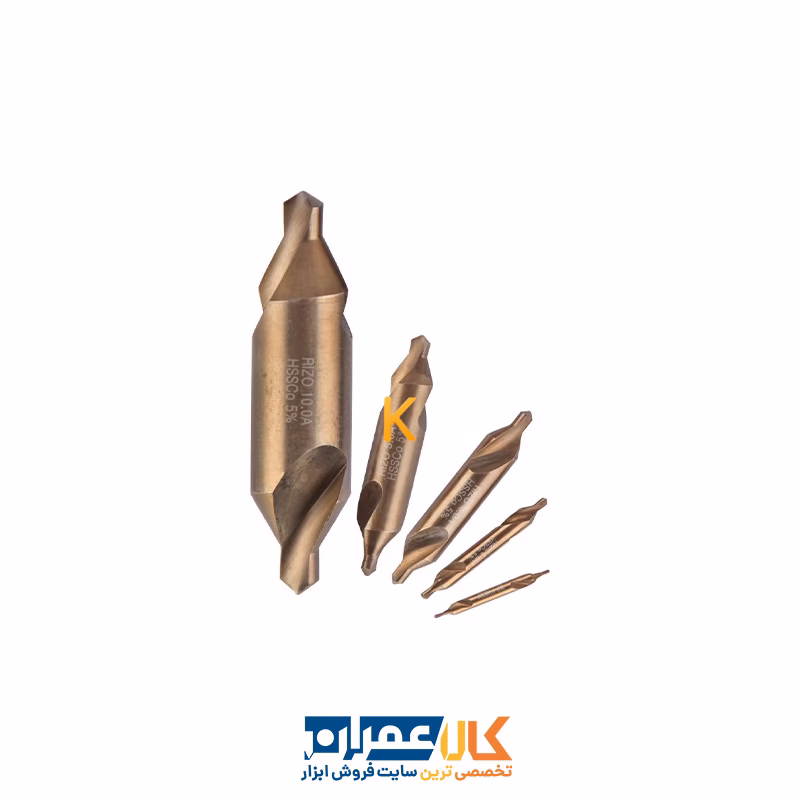 مته مرغک کبالت 5% مدل DIN333A ریزو Rizo