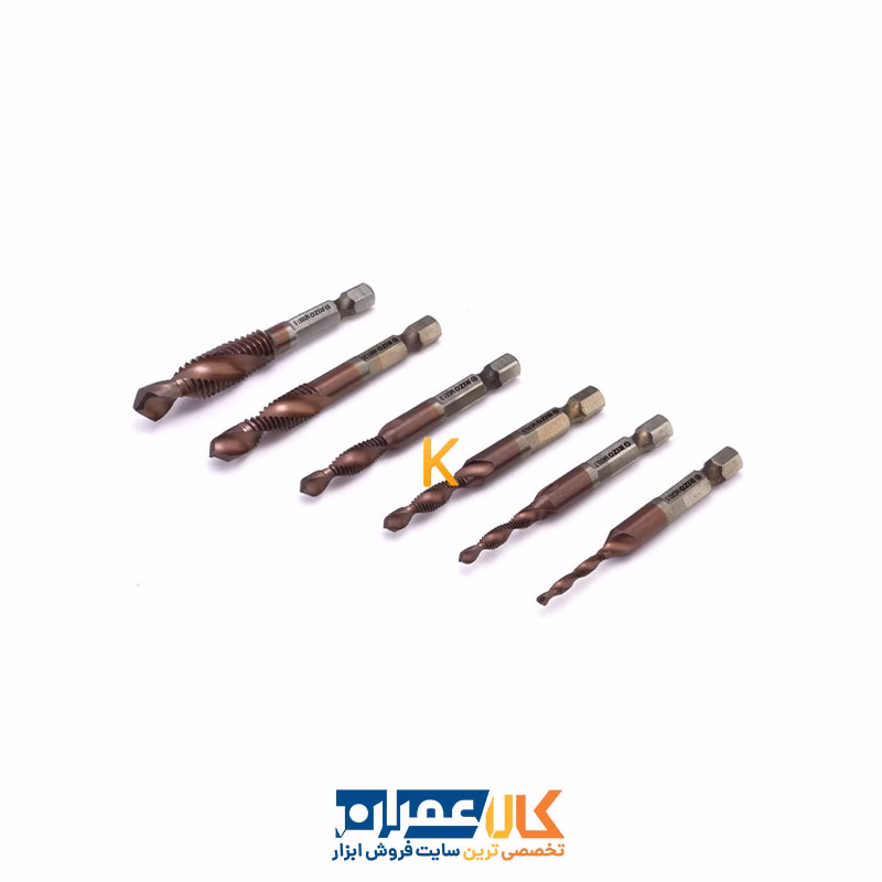 ست 6 عددی مته قلاویز مدل H66 ریزو