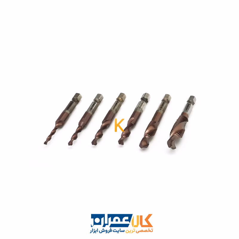 ست 6 عددی مته قلاویز مدل H66 ریزو