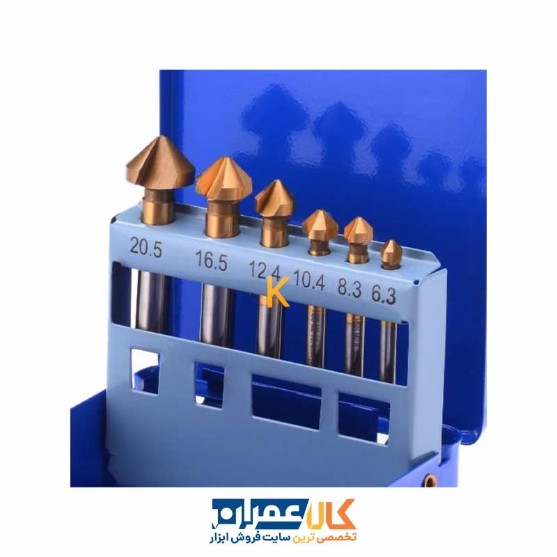 ست 6 عددی مته خزینه مدل DK06PS ریزو