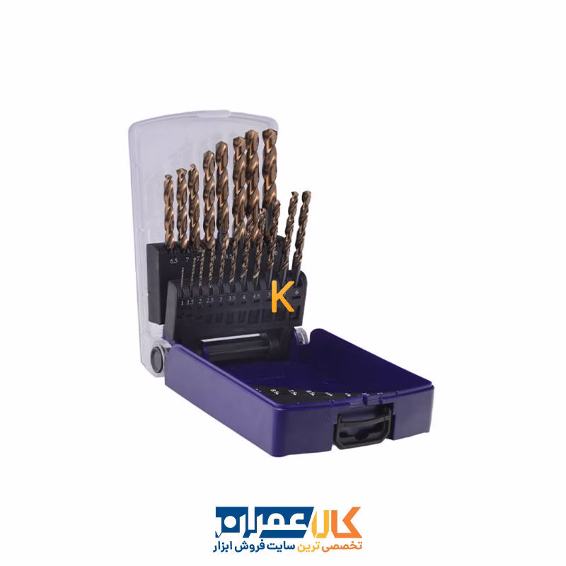ست 19 عددی مته کبالت 5% مدل DS19PS ریزو