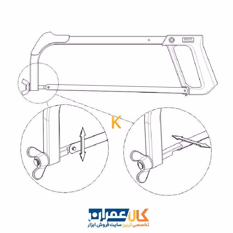 اره آهن بر مدل CF1011 ایران پتک