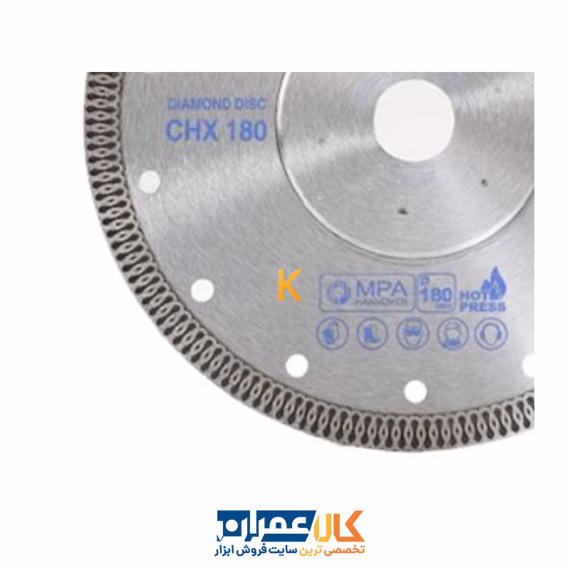 تیغ پرسلان بر توربو نازک مدل CHX230 ریزو