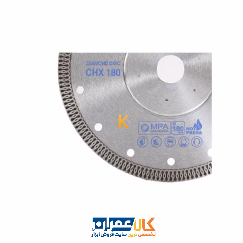 تیغ پرسلان بر توربو نازک مدل CHX115 ریزو