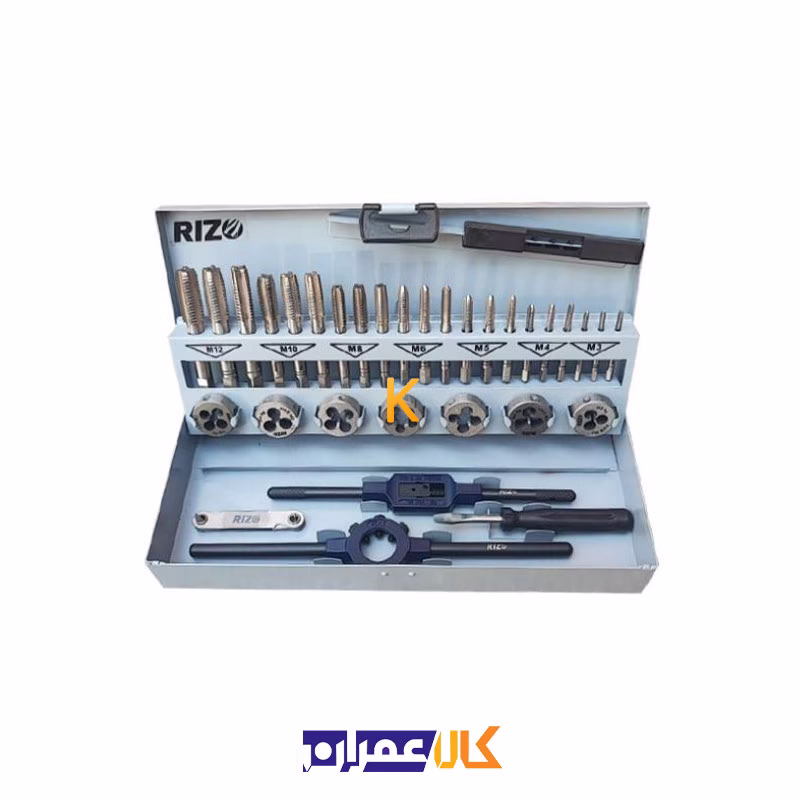 ست 32 عددی قلاویز دستی و حدیده مدل GCR15 ریزو