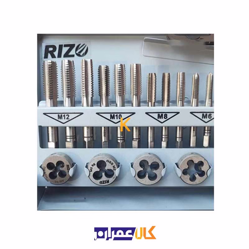 ست 32 عددی قلاویز دستی و حدیده مدل GCR15 ریزو