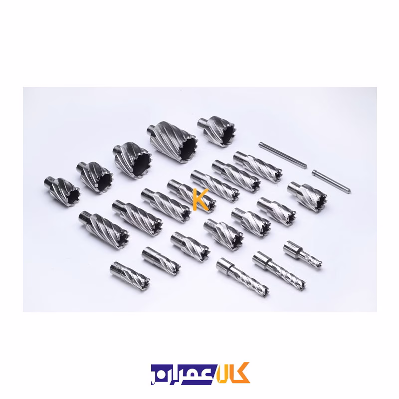 مته گردبر HSS دریل مگنت دار ریزو