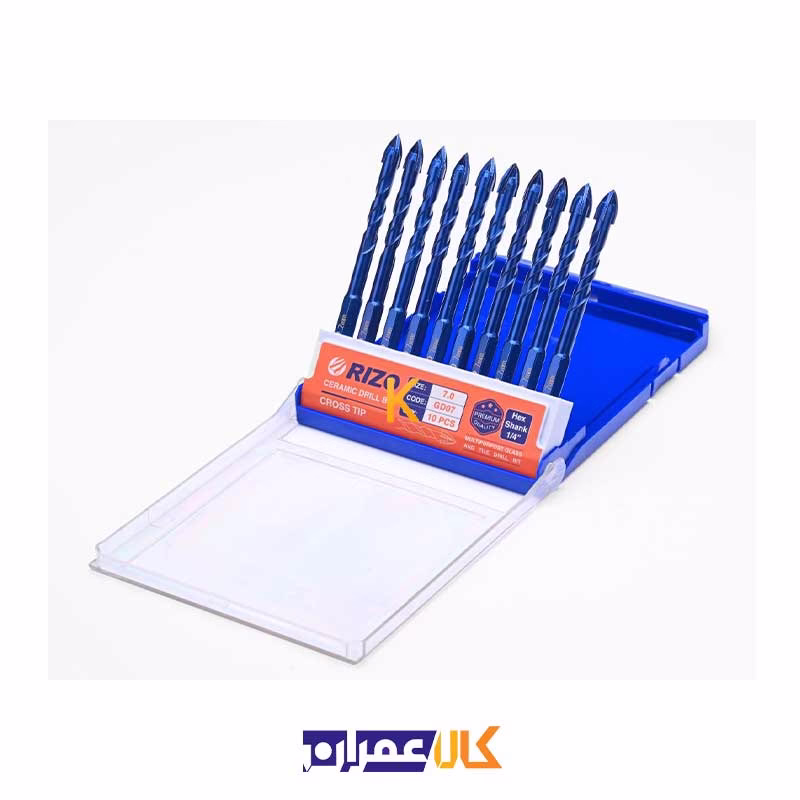 مته پرسلان نیزه ای 3D و چهار الماسه مدل GD0 ریزو