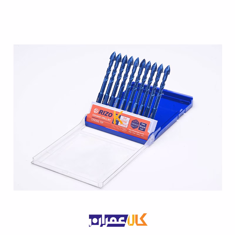 مته پرسلان نیزه ای 3D و چهار الماسه مدل GD0 ریزو