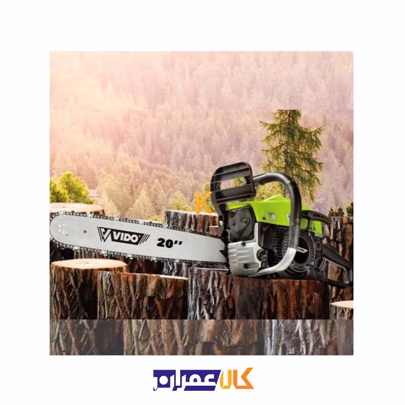 اره زنجیری بنزینی 50 سانت مدل WD020812055 ویدو