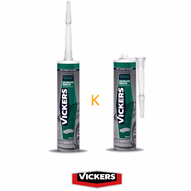 چسب سیلیکون مخصوص شیشه اتومبیل ویکرز