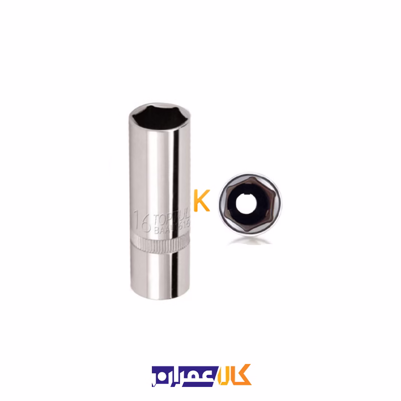 بکس شمع 1/2 اینچ مدل BAAU1616 تاپ تول