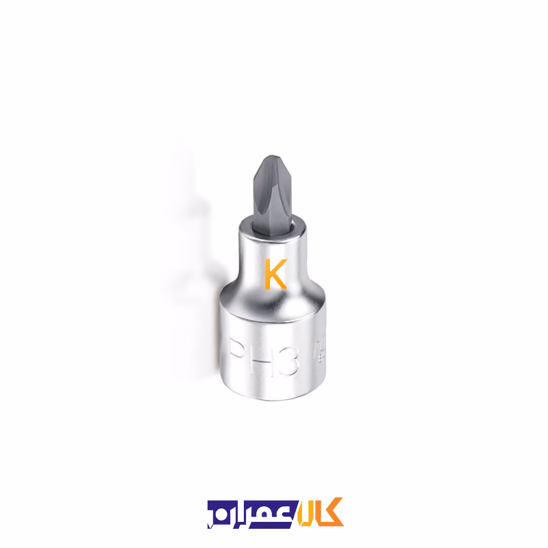 بکس پیچ‌گوشتی چهارسو 1/4 اینچ مدل BCAA08P تاپ تول