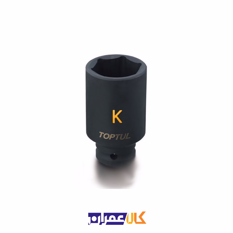 بکس تکی مشکی 1/2 اینچ بلند 6 پر مدل KABE16 تاپ تول
