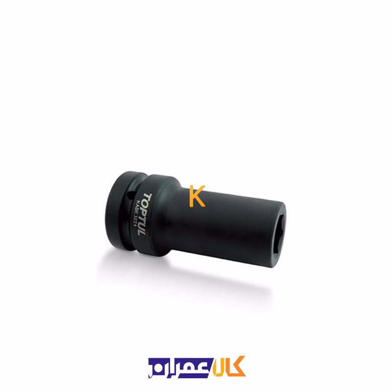 بکس تکی مشکی 1/2 اینچ بلند 6 پر مدل KABE16 تاپ تول