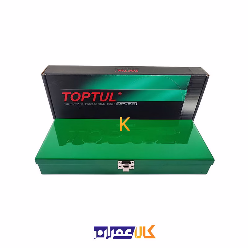 جعبه بکس فشار قوی 18 پارچه 1/2 اینچ مدل GCAD1807 تاپ تول
